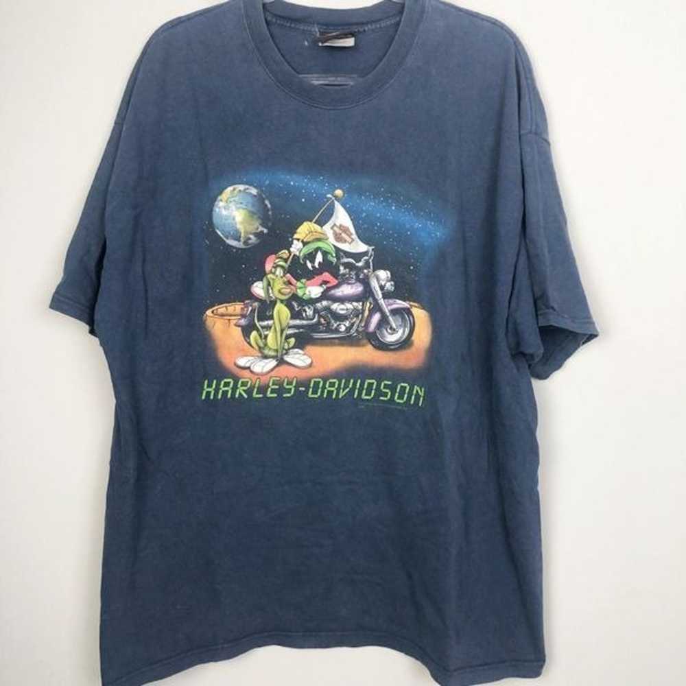 HARLEY DAVIDSON | Vintage Looney Tunes Marvin the… - image 1