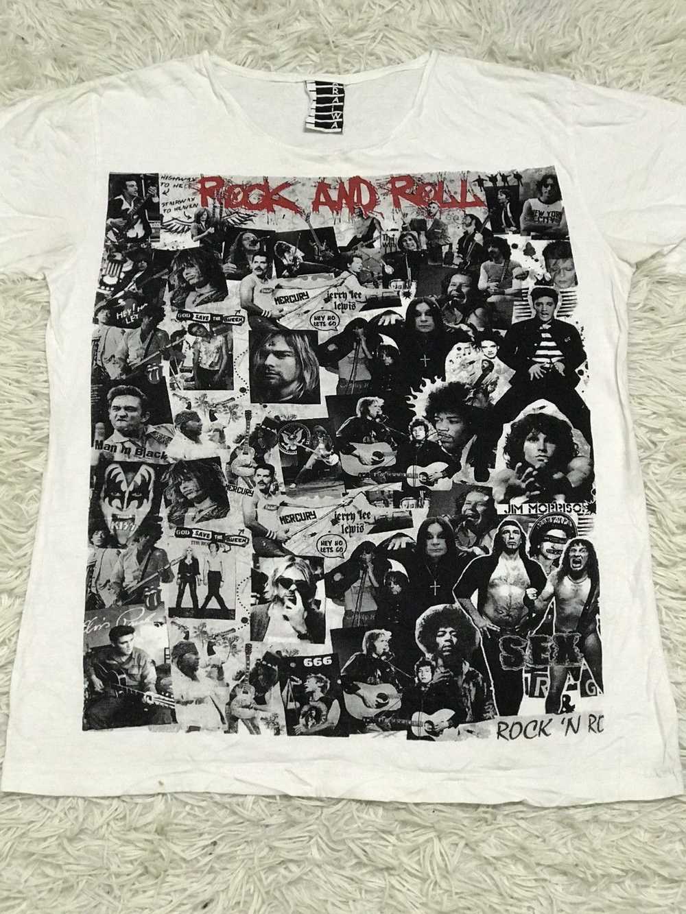 Rock Band × Rock T Shirt × Streetwear The legend … - image 6