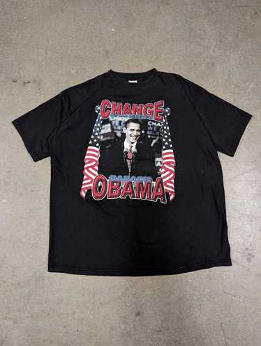 Obama × Rap Tees × Vintage Vintage Barack Obama ra