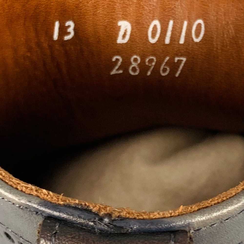 Allen Edmonds Grey Perforated Leather Wingtip Boo… - image 8