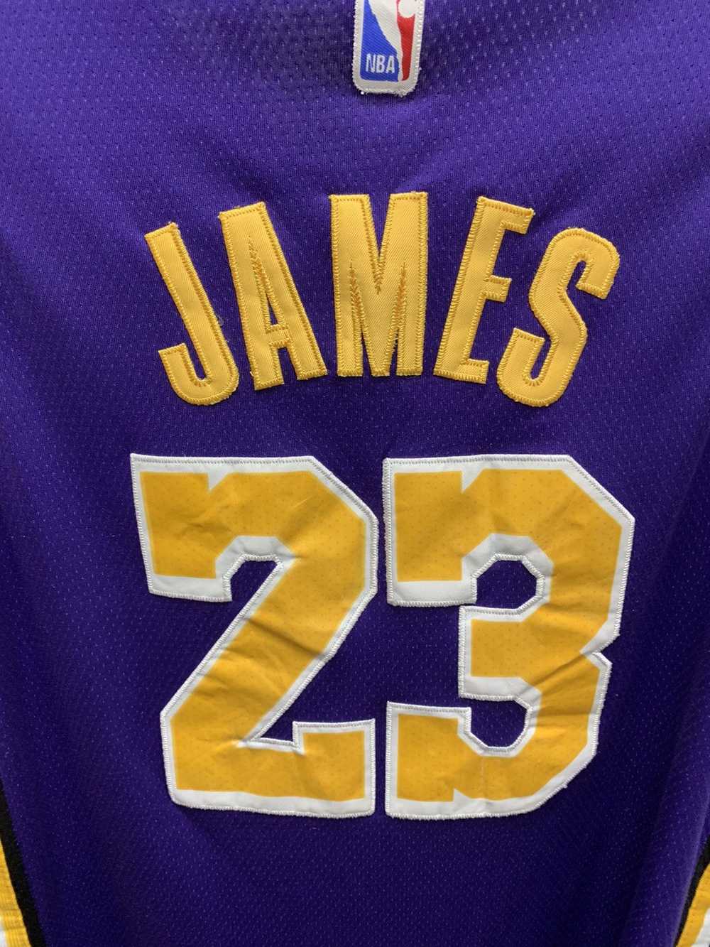 Jersey × L.A. Lakers × NBA Lebron James 23 Los An… - image 6