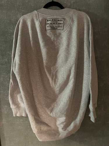 Balenciaga Oversized Logo Sweatshirt