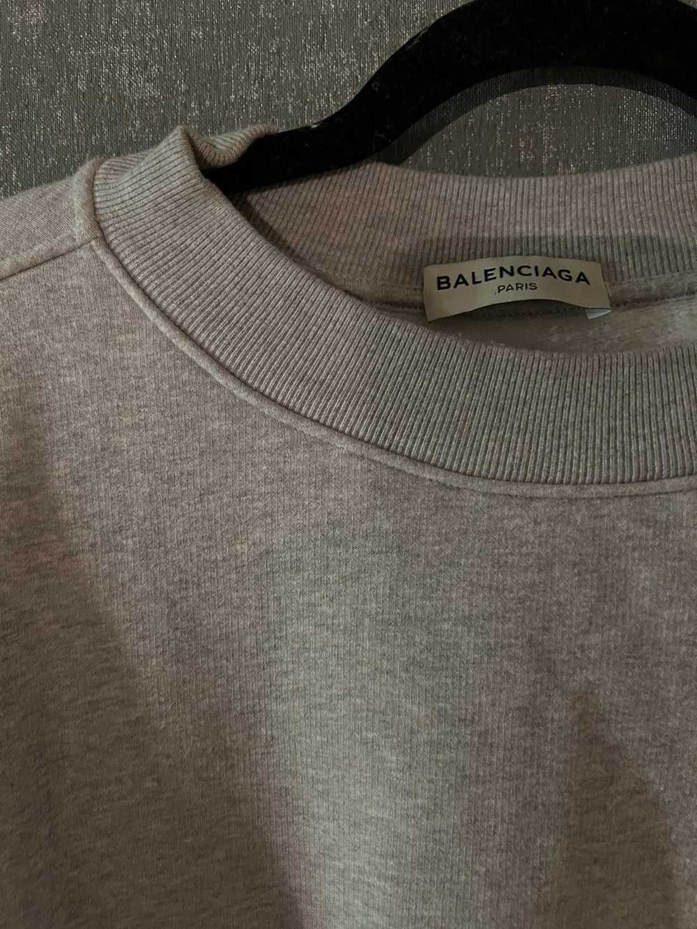 Balenciaga Oversized Logo Sweatshirt - image 4