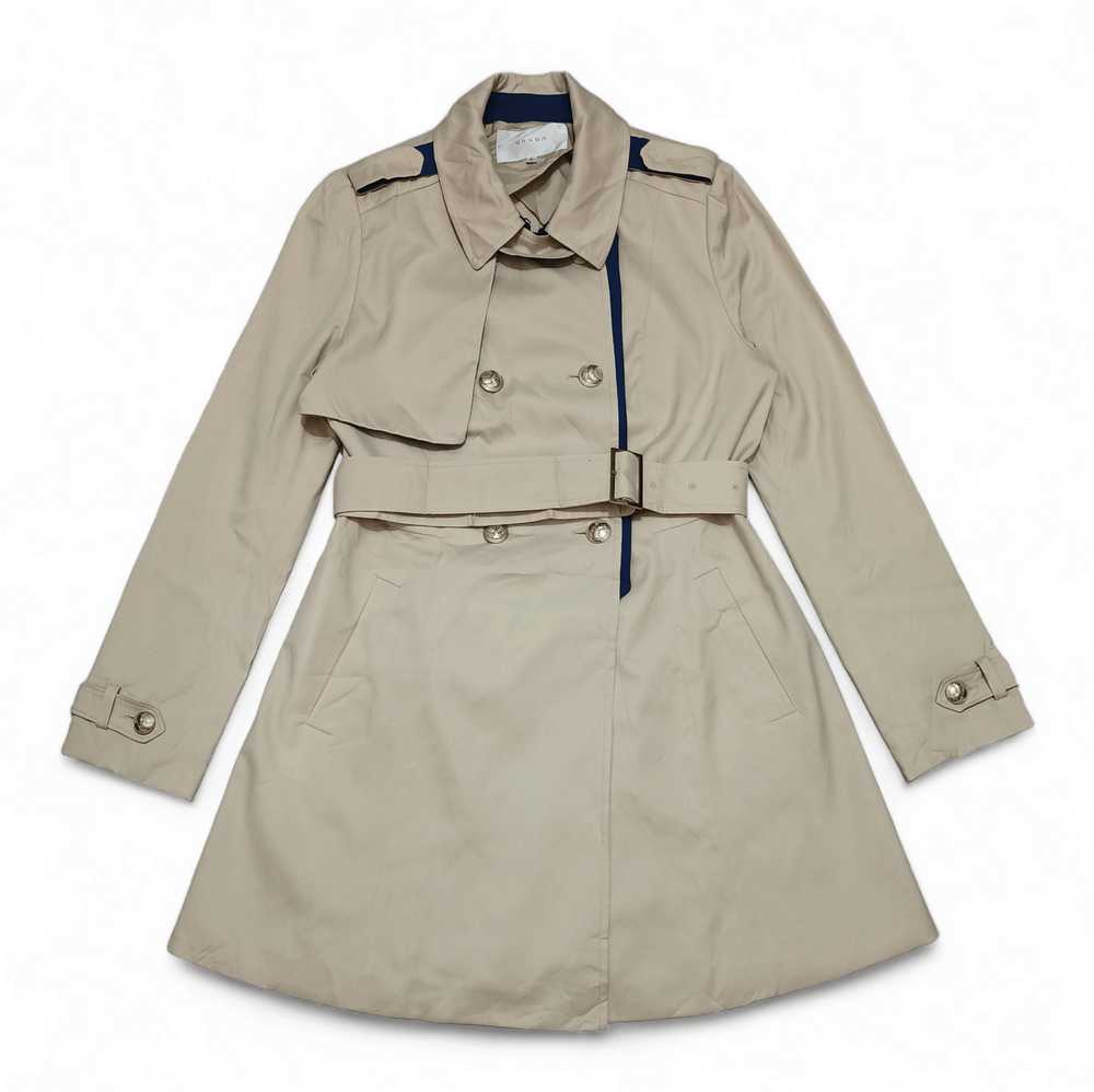 Designer On & On Women Beige Korean Trench Coat - image 2