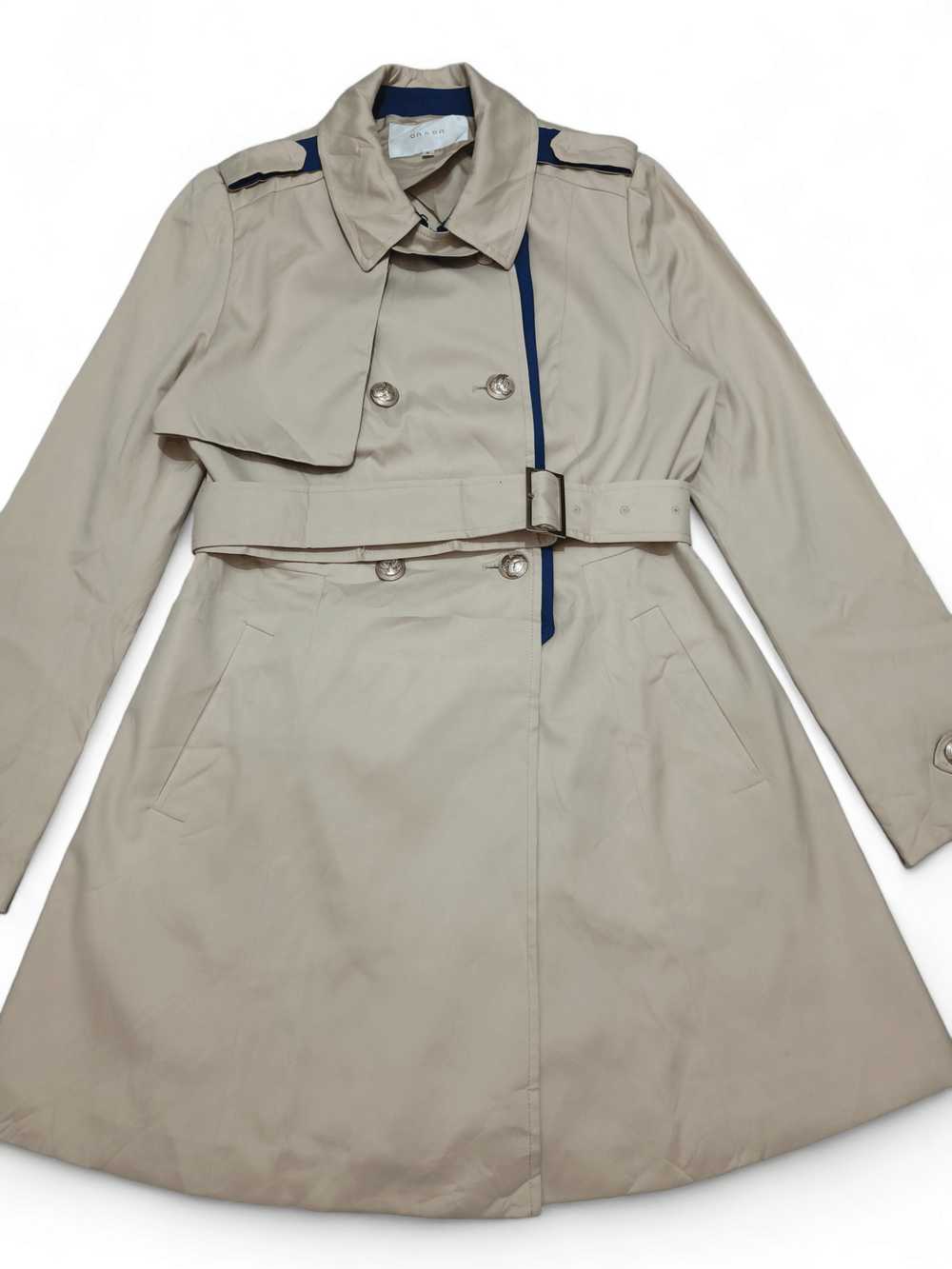 Designer On & On Women Beige Korean Trench Coat - image 5