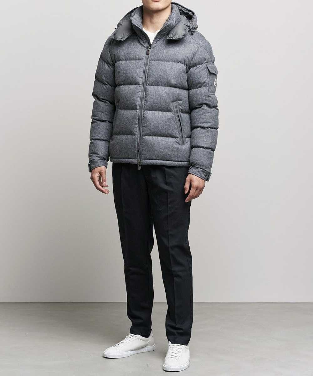 Moncler Moncler Montegenevre down jacket grey woo… - image 2