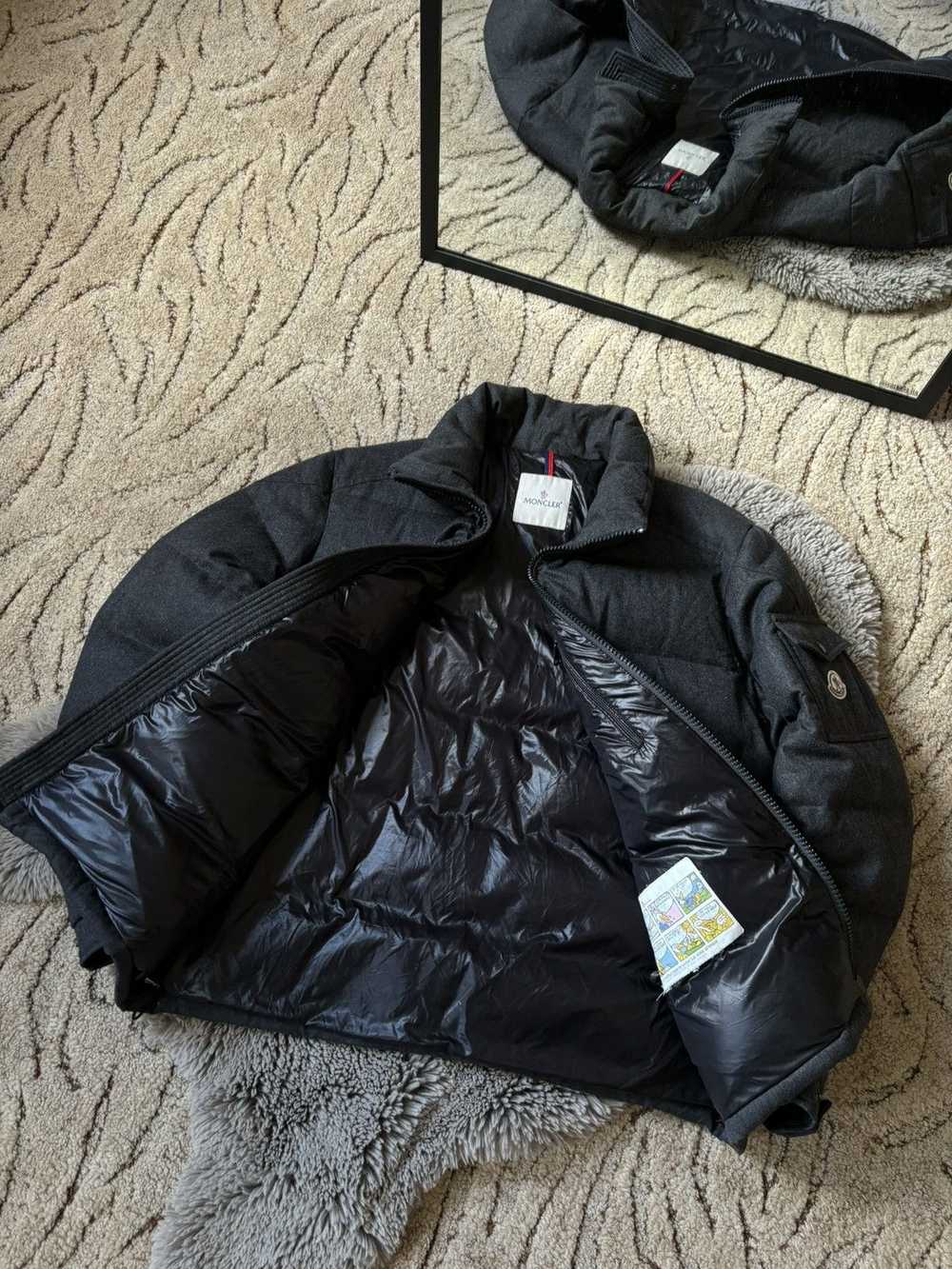 Moncler Moncler Montegenevre down jacket grey woo… - image 4