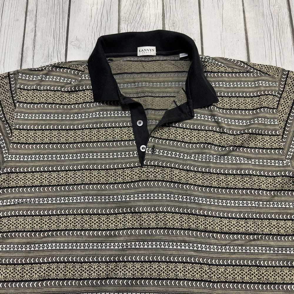 Lanvin × Vintage Vintage Lanvin polo shirt - image 3