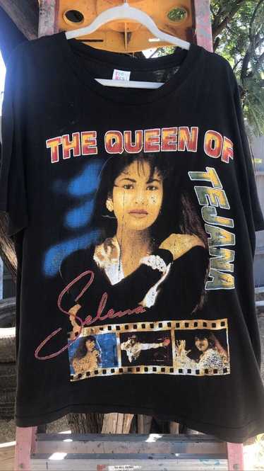 Band Tees × Streetwear × Vintage 90s Selena Rap Te