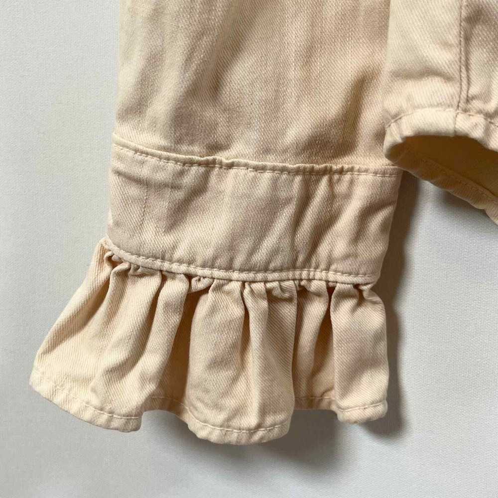 Eve Denim Button Down Size S Cotton Blouse Long S… - image 6