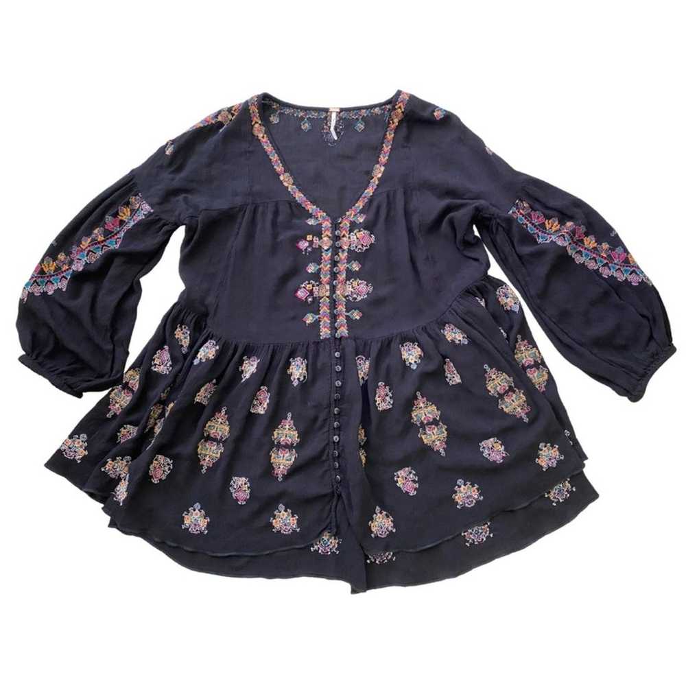 Free People Arianna Embroidered Tunic - image 2