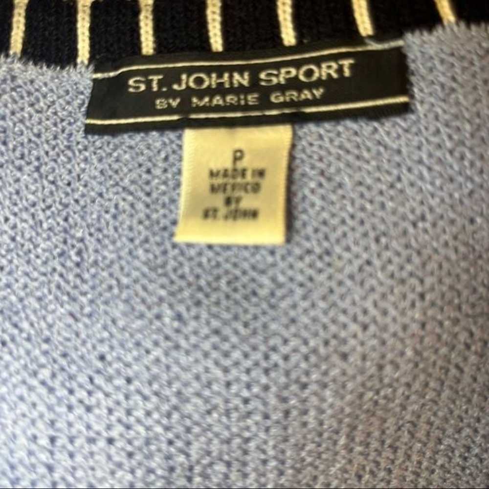 St. John Sport Marie Gray Knit Tank - image 7