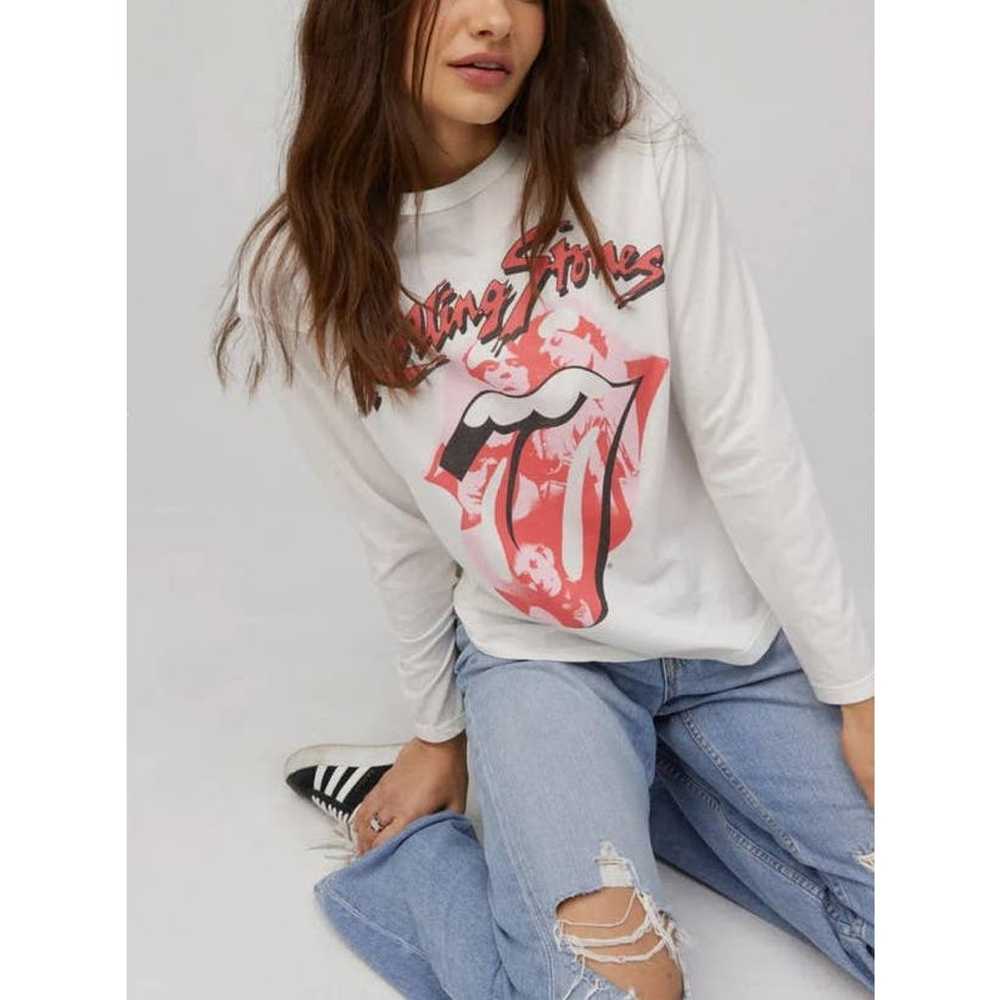 Daydreamer Rolling Stones Band Lick Crew Long Sle… - image 2