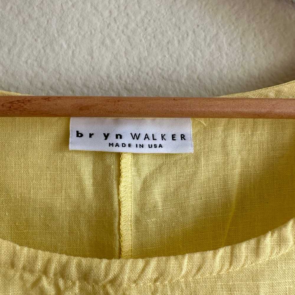 Bryn Walker High Low Linen Tunic - image 2