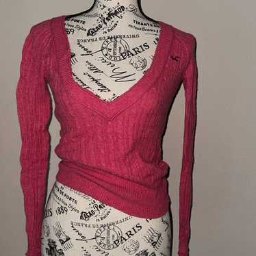 Vintage Pink Hollister Sweater Y2K
