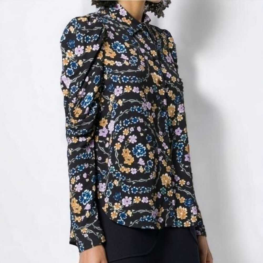 See by Chloe Floral Printed Puff Sleeve Blouse - image 2