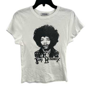 Jimi Hendrix Daydreamer White Tee Size Large New