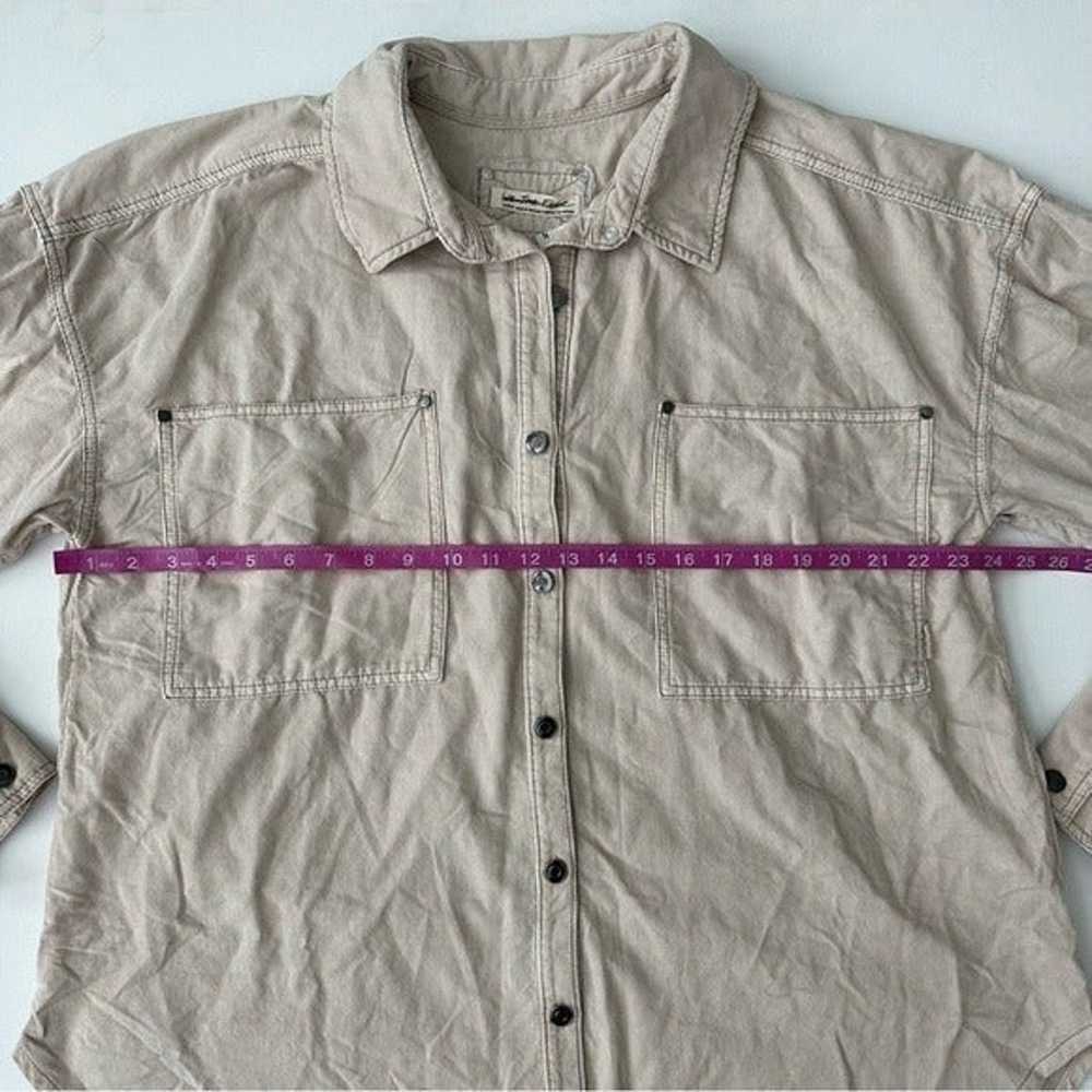 We The Free Baby Cord Buttondown Shirt Size L Wom… - image 7