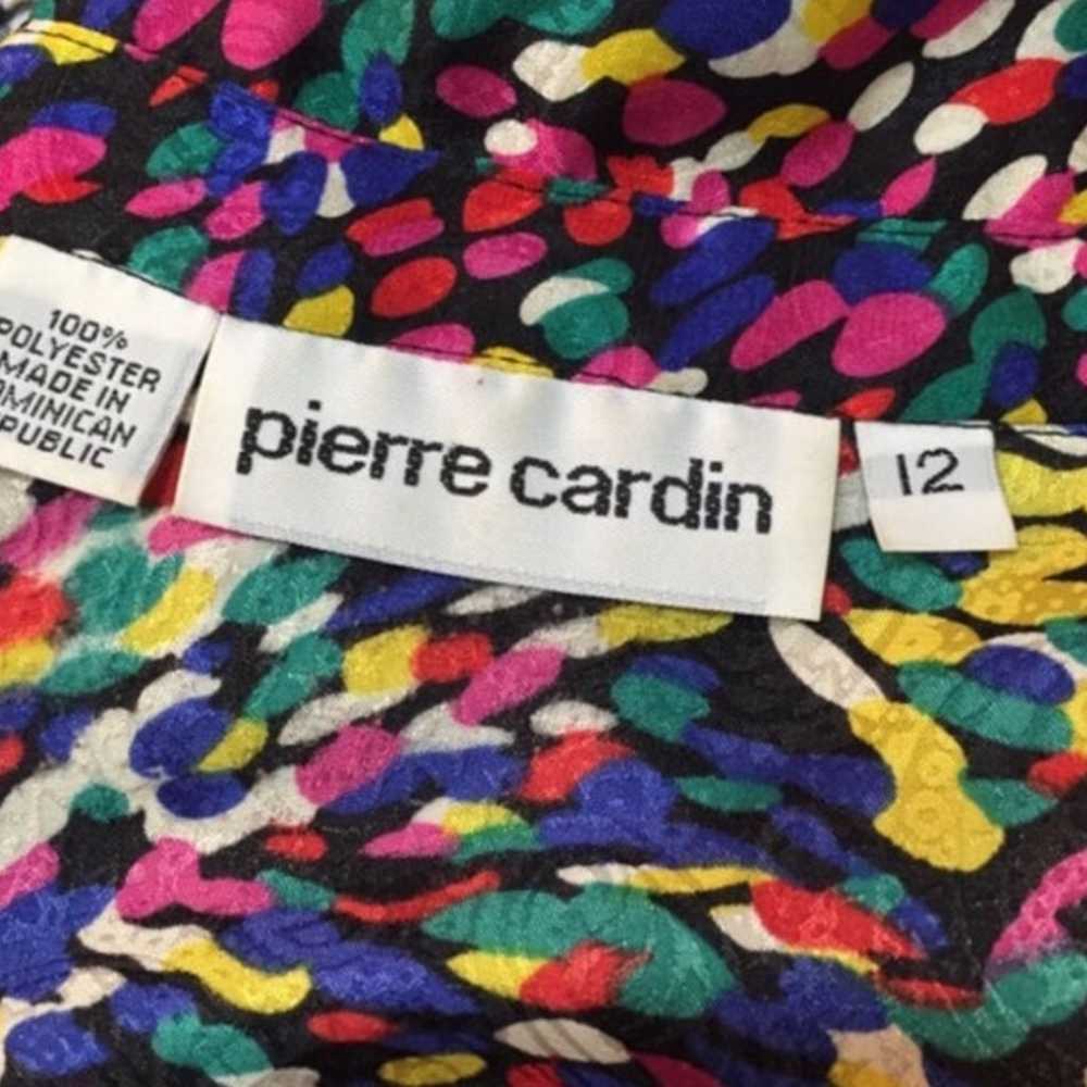 Pierre Cardin silk blouse size 12 vintage - image 2