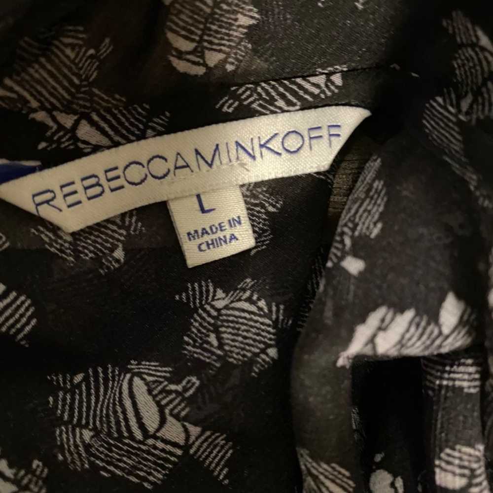 Rebecca Minkoff Lg sheer blouse - image 2