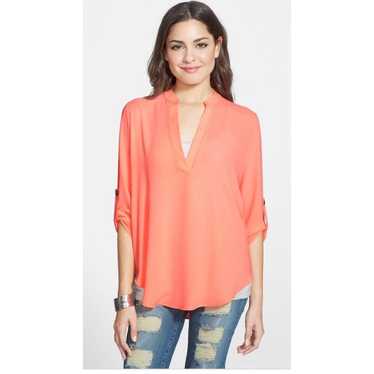 Nordstrom Perfect Roll Tab Sleeve Tunic - image 1