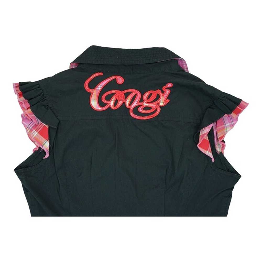 Coogi Vintage Womens Shirt L Y2K Button Up Sleeve… - image 4