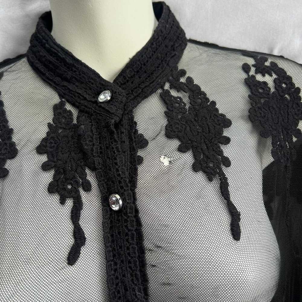 Lace mesh dress - image 5