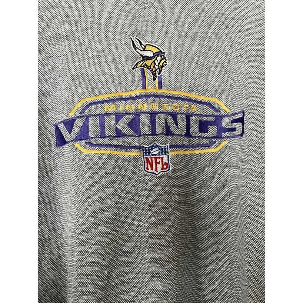 Vintage Puma NFL Minnesota Vikings Sweatshirt Y2K… - image 3