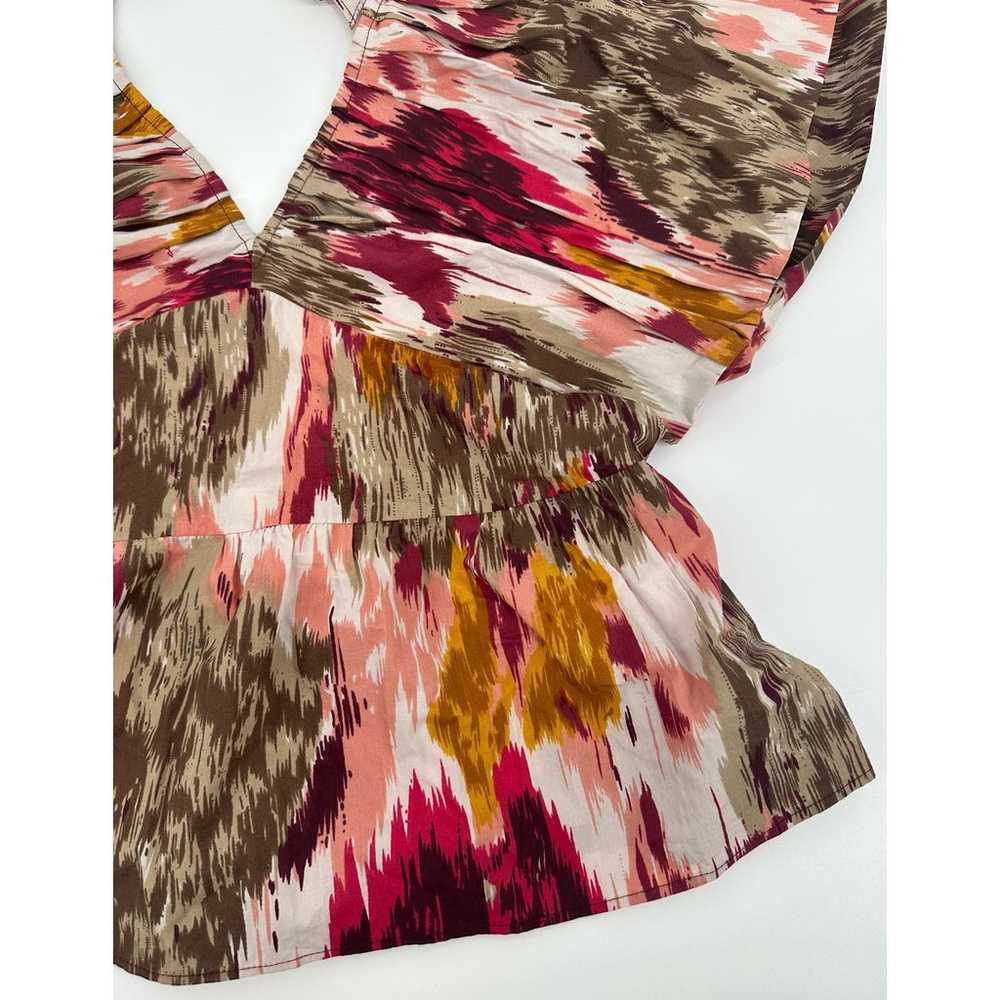 Anthropologie Love The Label Painterly Open-Back … - image 5