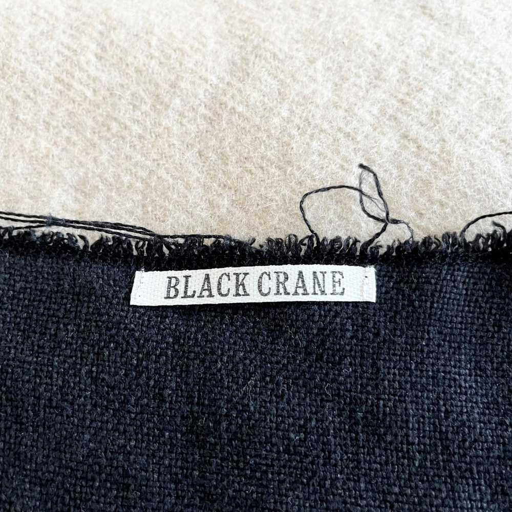 Black Crane Linen Dolman Top in Black - image 7
