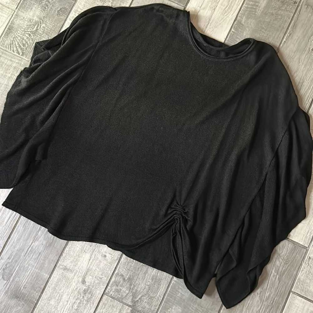 Vintage Roni Bis Medium/large black shirt sleeve … - image 1