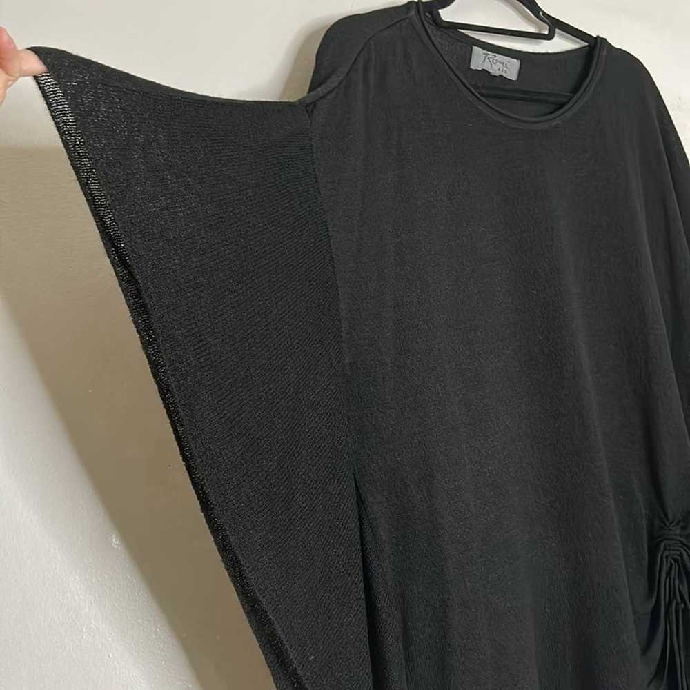 Vintage Roni Bis Medium/large black shirt sleeve … - image 3