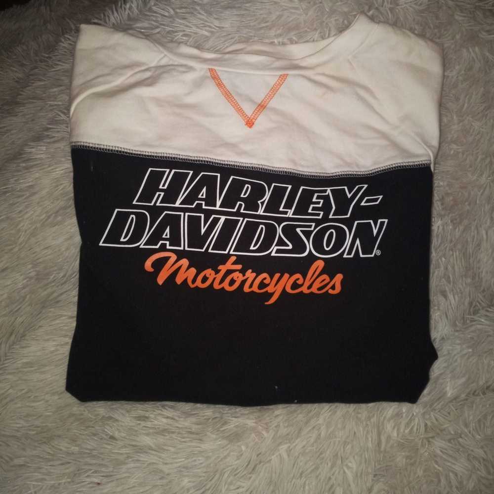 Harley-Davidson Womens Racing Pullover Long Sleev… - image 3