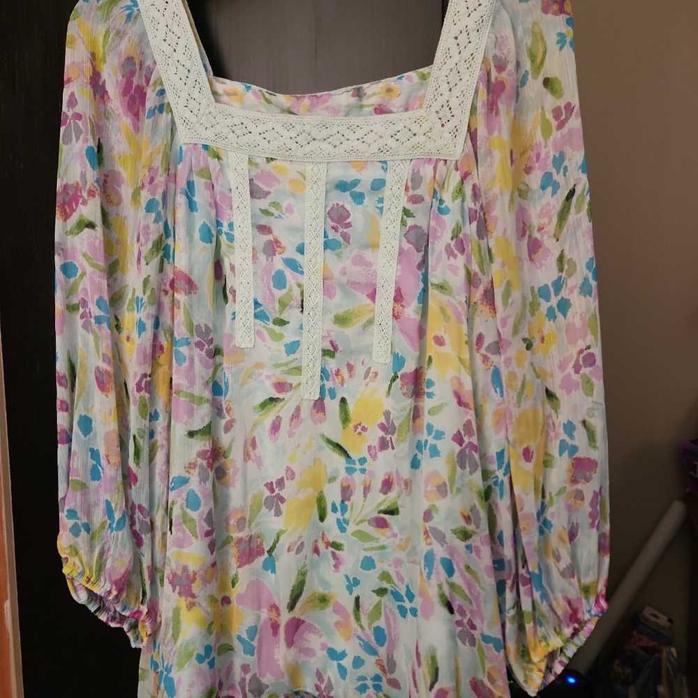 Lot of 5 Womens Blouses XL - image 2