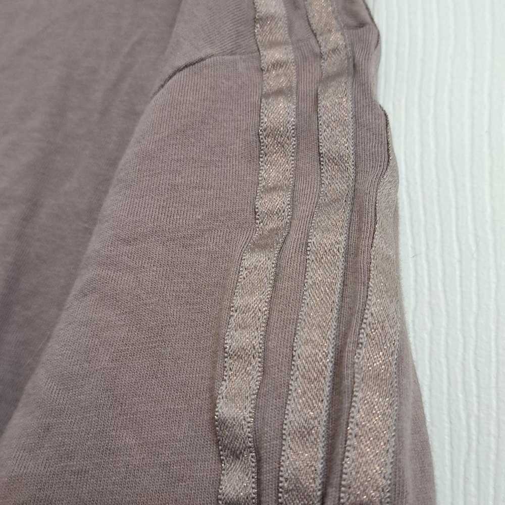 Adidas • Brown Cropped Short Sleeve Tshirt Plus S… - image 5