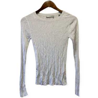 Vince Women's Size XS Variegated Rib Long Sleeve … - image 1