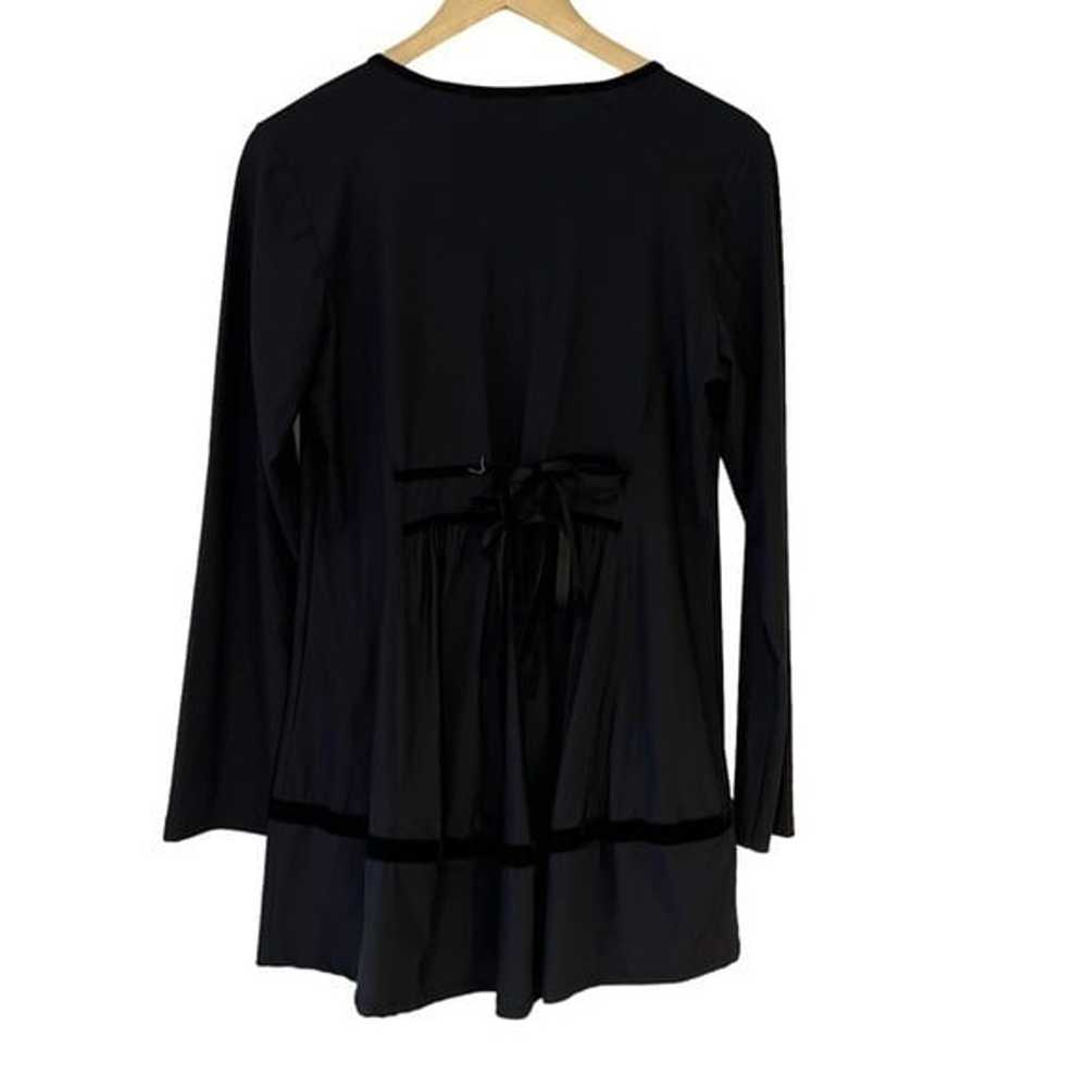 Sunlight Paris zip up tunic longline top in black - image 11