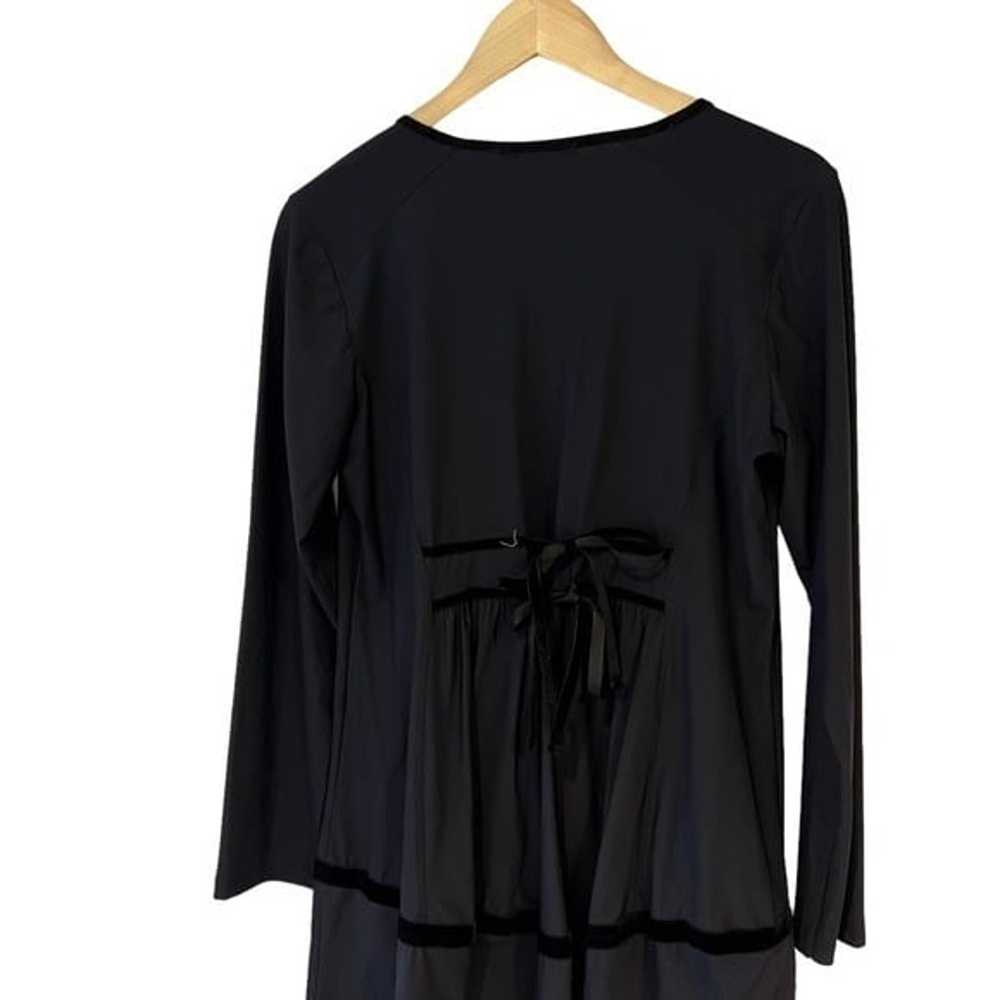 Sunlight Paris zip up tunic longline top in black - image 7