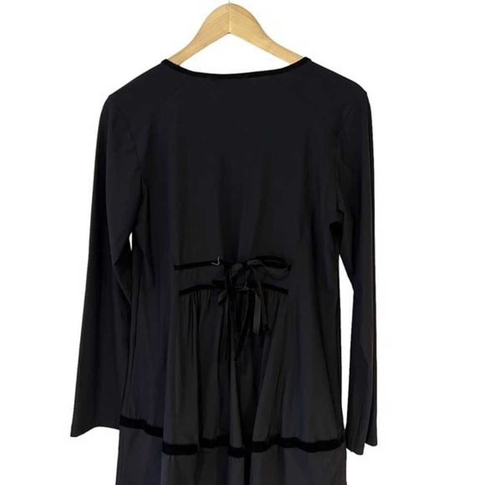 Sunlight Paris zip up tunic longline top in black - image 8