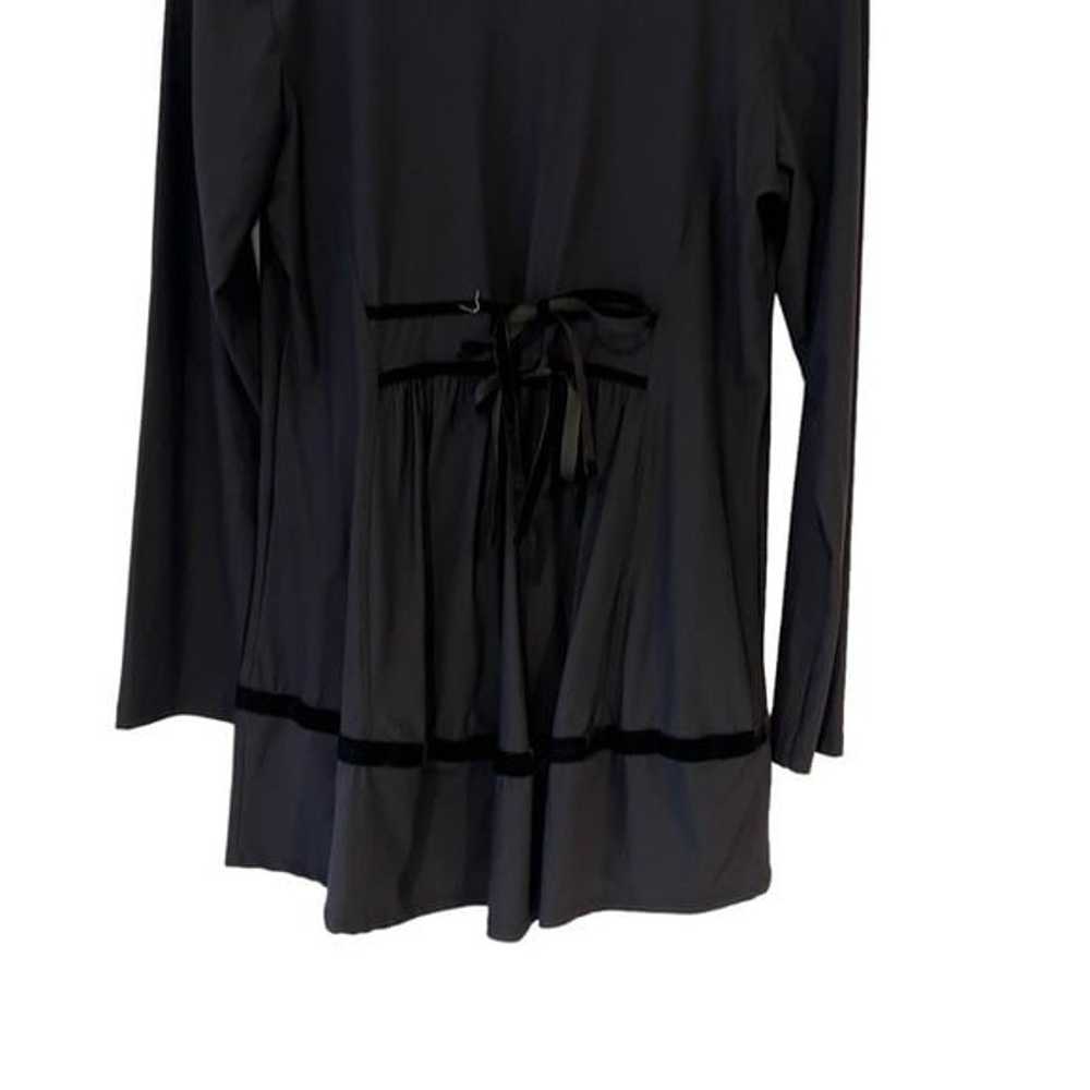 Sunlight Paris zip up tunic longline top in black - image 9