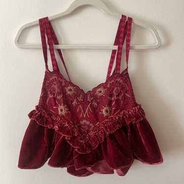 Free People Mia Velvet Cami