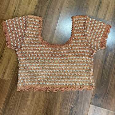 Crop top sparkly - image 1