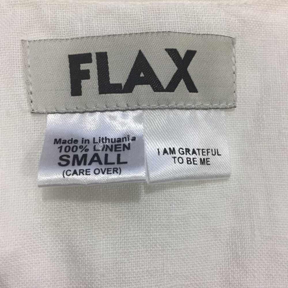 Flax Linen Button Front Blouse - image 2