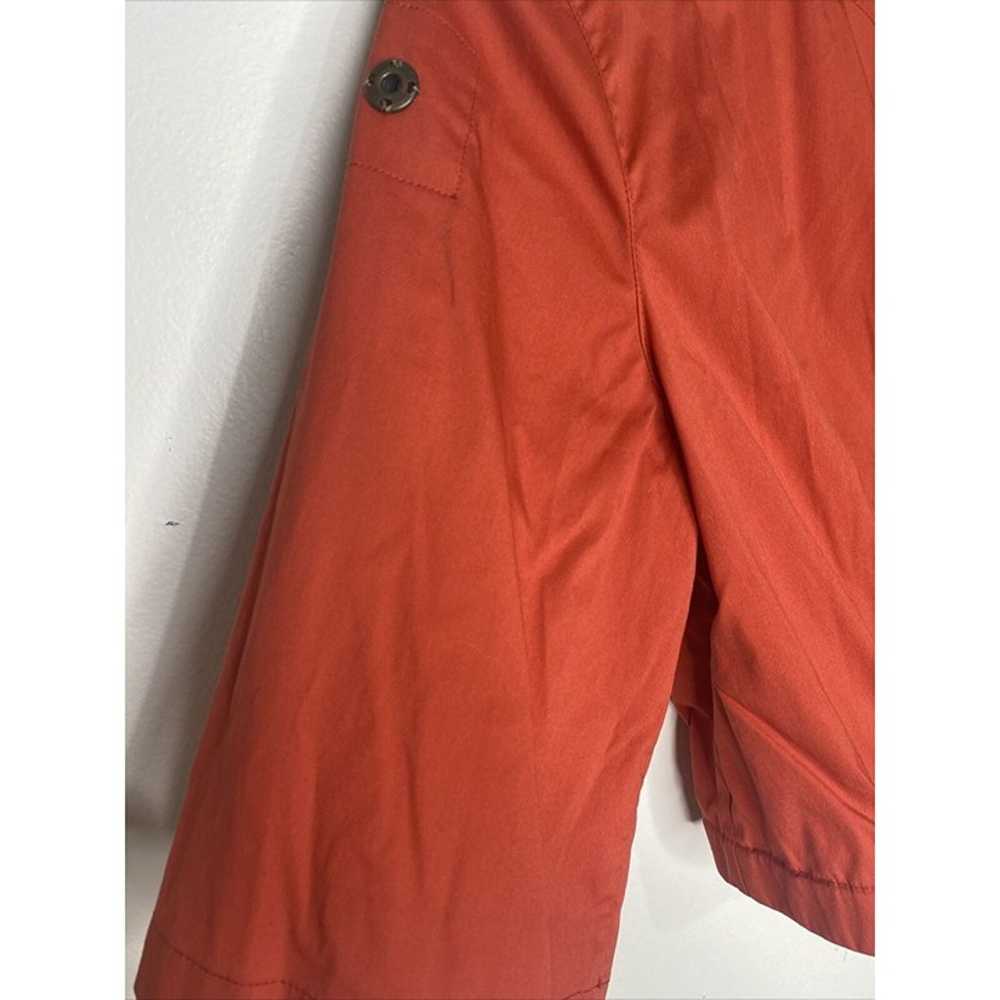 AKRIS Punto Cropped Zipper Jacket Size 6 US Orang… - image 5
