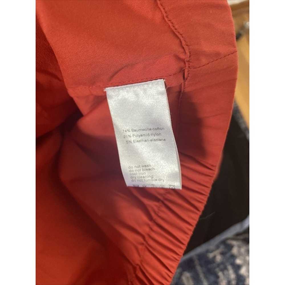 AKRIS Punto Cropped Zipper Jacket Size 6 US Orang… - image 8