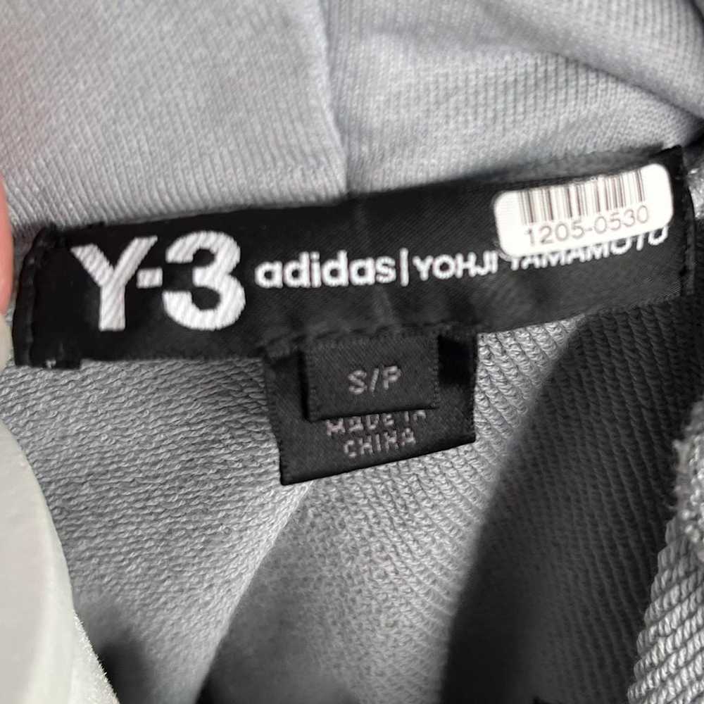 Y-3 Adidas Yohji Yamamoto Graphic Crop Sweatshirt - image 9