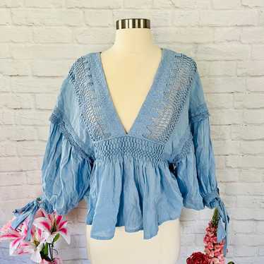 Free People 'Drive You Mad' Blouse
