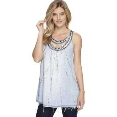 Double D Ranch Weeping Moon Sequin Tence - image 1