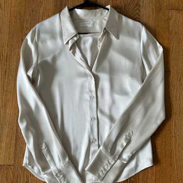 Aritzia Babaton Academy silk blouse