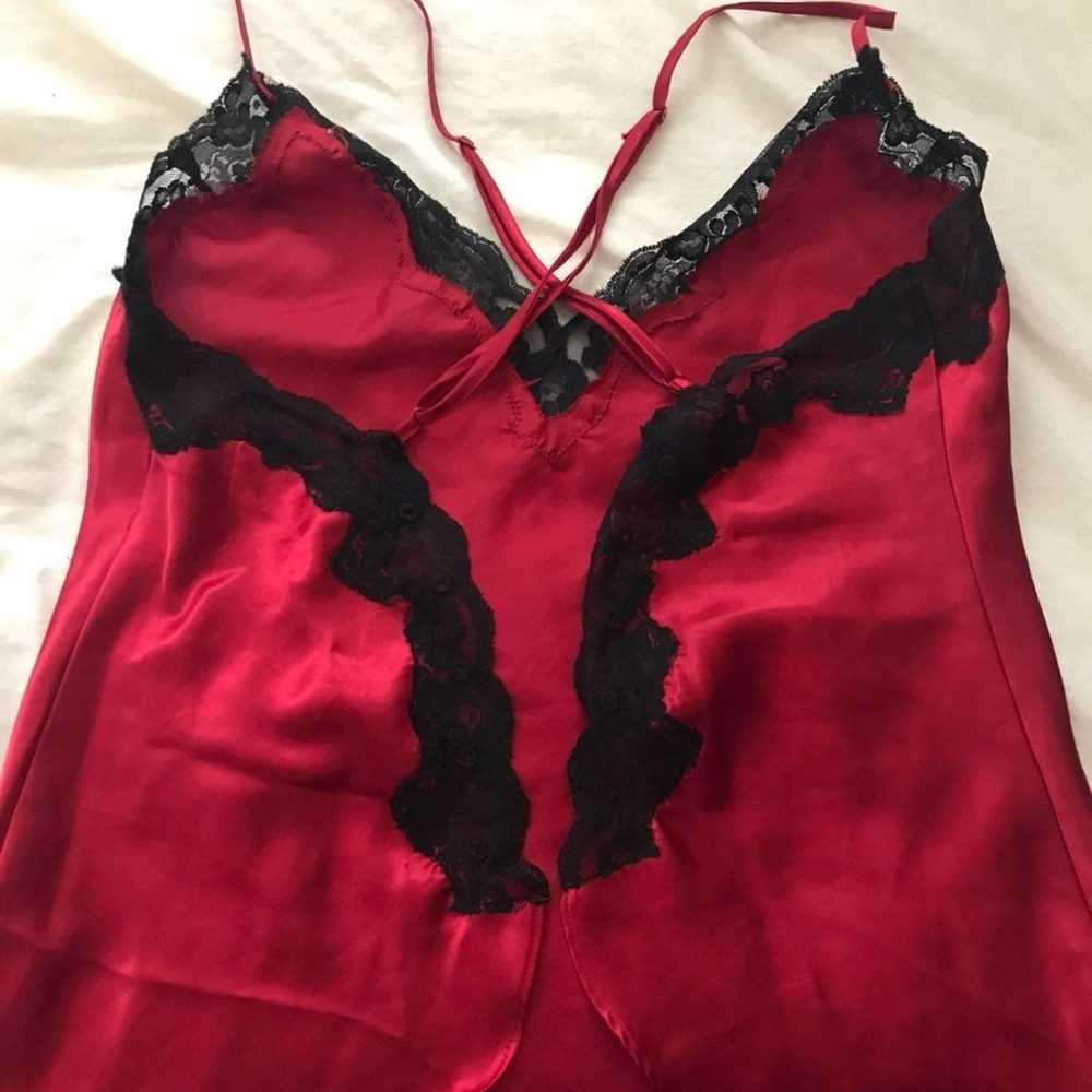 Frederick’s of Hollywood satin Lingerie top - Gem